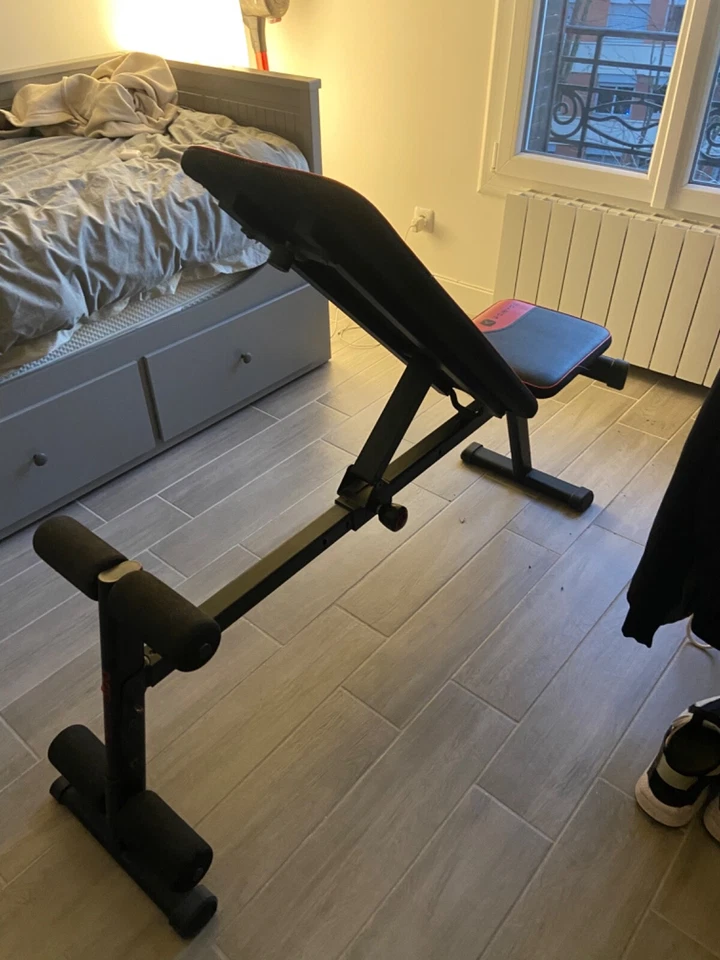 Banc de musculation Domyos 500 4 inclinaisons - Photo 4/4