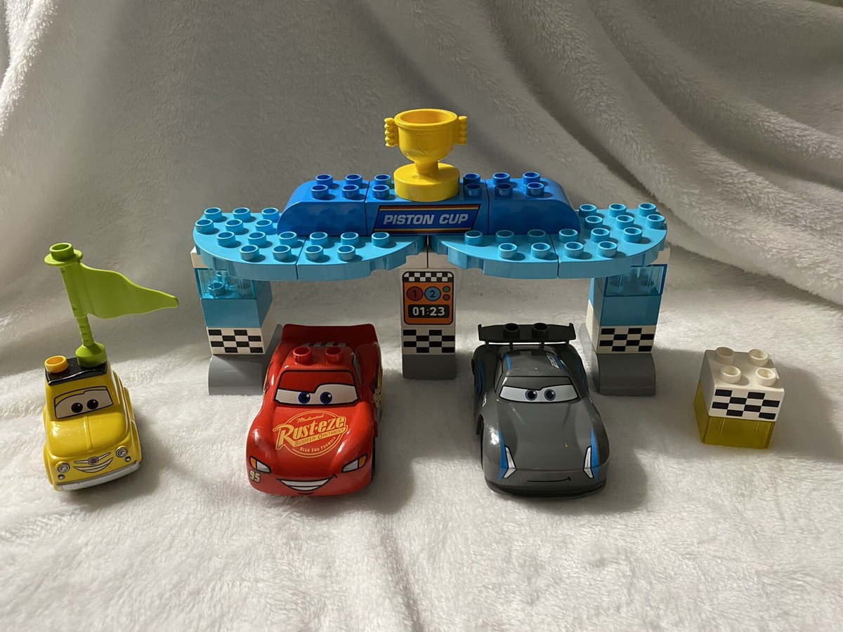 Lego Duplo 10857 Piston Cup Race 100% COMPLETE 31 PCS Retired
