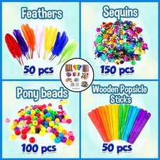 Piece Ultimate 12 Feathers Popsicle Sheets Art for