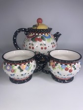 Mary Engelbreit Oh So Breit Teapot With Lid &...