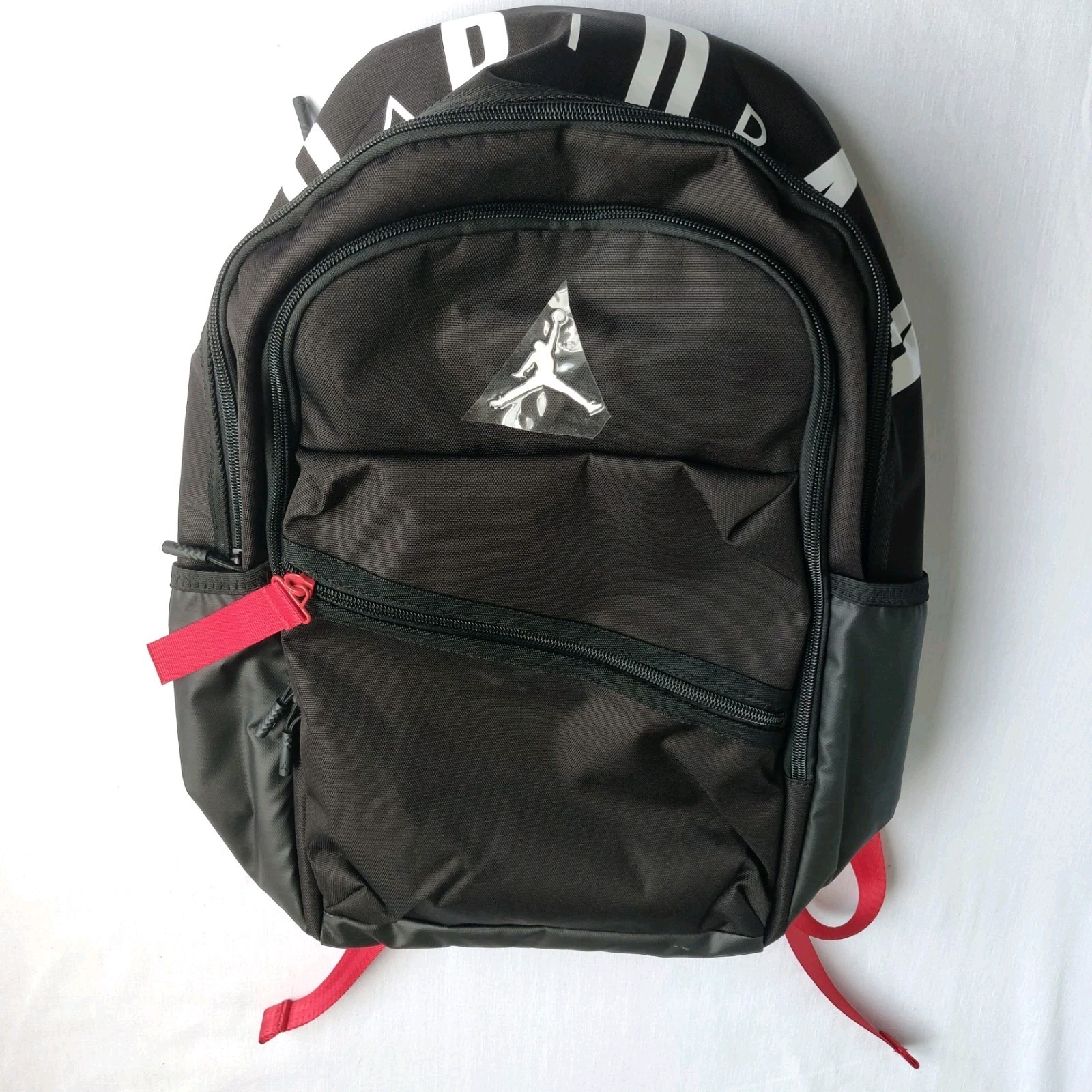 Jordan Air Patrol Backpack Black One Size w/ Bottle Pocket & Fits 15" Laptop