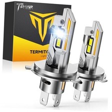 Latest Light Bulbs, 50,000LM 10X Ultra Bright, Real 1:1 Mini Size, H4/9003/HB2