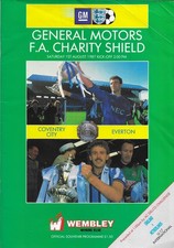 COVENTRY CITY V EVERTON - FA CHARITY SHIELD FIXTURE 1987