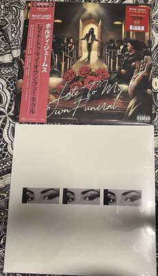 Two Boldy James Vinyls-Late To My Own Funeral & Adu 3