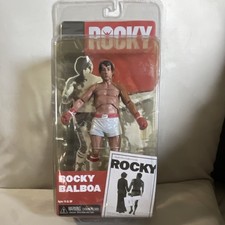 NECA Rocky Balboa Action Figure Rocky Franchise Boxed Multicolor Plastic Movies