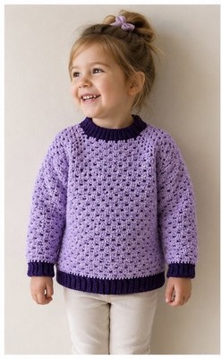 Size 4 Children s Crochet Jumper