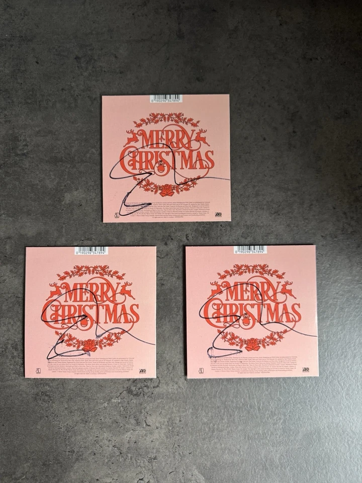 Ed Sheeran & Elton John - Merry Christmas *SIGNED* 2021 CD Single NEW! RARE! Foto 4 de 4
