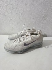 Nike Air VaporMax Flyknit Puro Platino Blanco Tenis DV6840-100 Para Mujer Talla 9