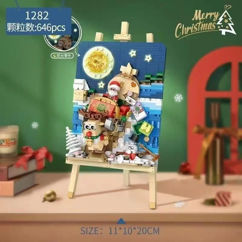 LOZ mini Blocks Kids Building Toys Decorative Painting Girls Gift Home Decor - Image 4 of 4