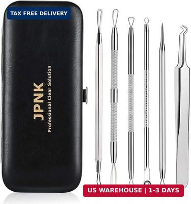 JPNK Blackhead Remover Comedone Extractor Acne Removal Kit..