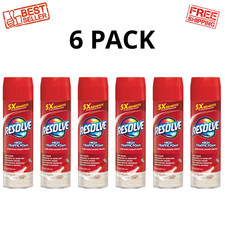 Resolve High Traffic Carpet Foam Cleaner 22 Oz Stain Remover Freshening, 6 Pack