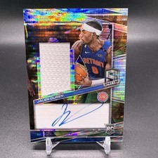 #/99 🚨2022-23 Panini Spectra Jalen Duren RC On Card Auto Detroit Pistons Rookie