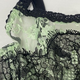 Agent Provocateur Francoise Mint Black bra 34C NWT