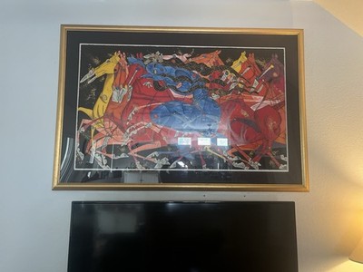Jiang Tie Feng ''Blue Lady''  - Limited 135/350 autographed By Artist