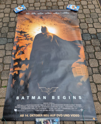 Batman Begins - 2005 - Banner zum Aufhängen - ca. 180 x 100 cm