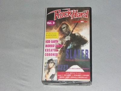 VHS Kassette ''Rock Hard Video Vol. 2'' (NEU,eingeschweisst) MORBID,Coroner,Slayer
