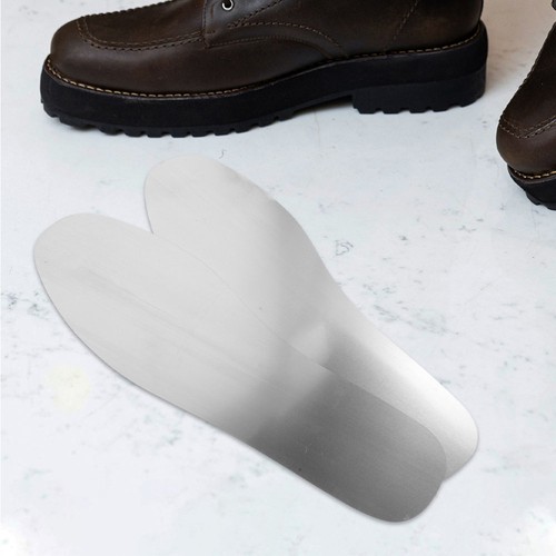 1 Pair of Stainless Steel Shoe Insoles Sturdy Shoe Insoles Women Men Shoe - Picture 7 of 12