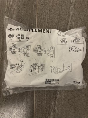 IKEA Komplement 302 145 04 4er-Pack Scharniere für Pax