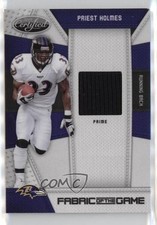 2010 Certified Fabric of the Game Prime /35 Priest Holmes #114 00ji
