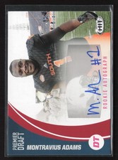 2017 SAGE HIT #A61 Montravius Adams Autographs A25