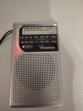 Vondior Radio Model  VX -W Portable WB FM AM. Tested And Working
