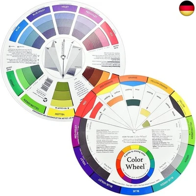 MARKE KLYNGTSK KLYNGTSK 2 Stück Color Guide Wheel Farbmischrad Farbmischung Farbrad