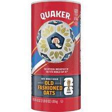 Quaker Old Fashioned Instant Whole Grain Oatmeal, 42 Oz Canister