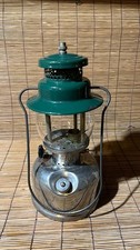 RARE VINTAGE COLEMAN LANTERN 247 CPR NICKEL 5 / 57
