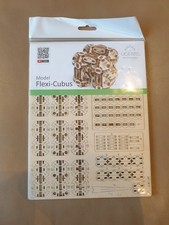 Image of Ugears Mechanical Wooden Model Kit - Flexi-Cubus 70049, 3D Puzzle SEALED