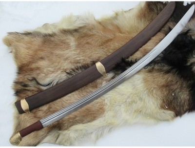 Cossack Shashka Sword High Carbon Steel 1095 Custom Handmade Blade 36''
