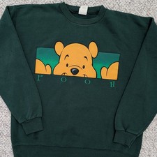 Vintage 90s Winnie the Pooh Crewneck Sweatshirt Mens Size Medium