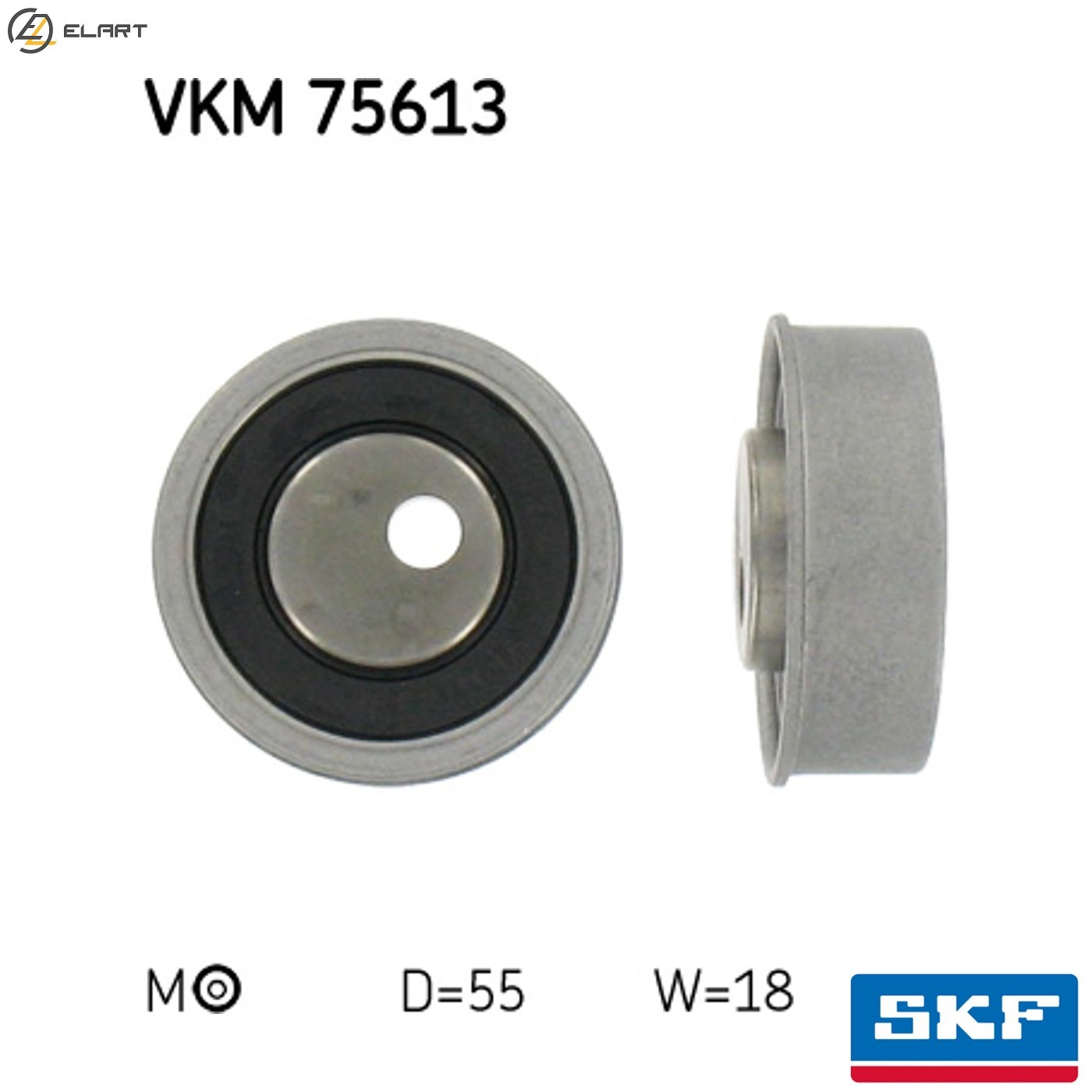 TENSIONER PULLEY TIMING BELT VKM 75613 FOR HYUNDAI EMBERA SONATA/IV/Mk/III NF