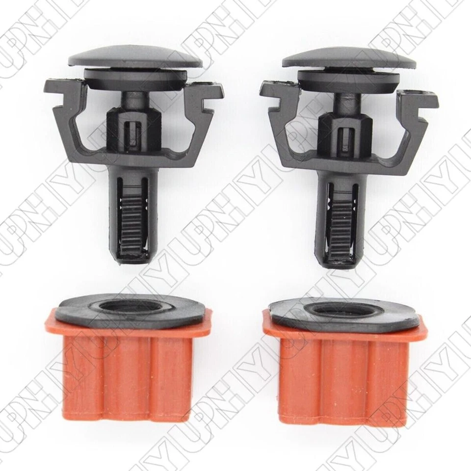 2 Sets Upper Radiator Mount For Mercedes Benz E320 E500 E55 C350 CLS500 CLS55 - Image 3 of 4