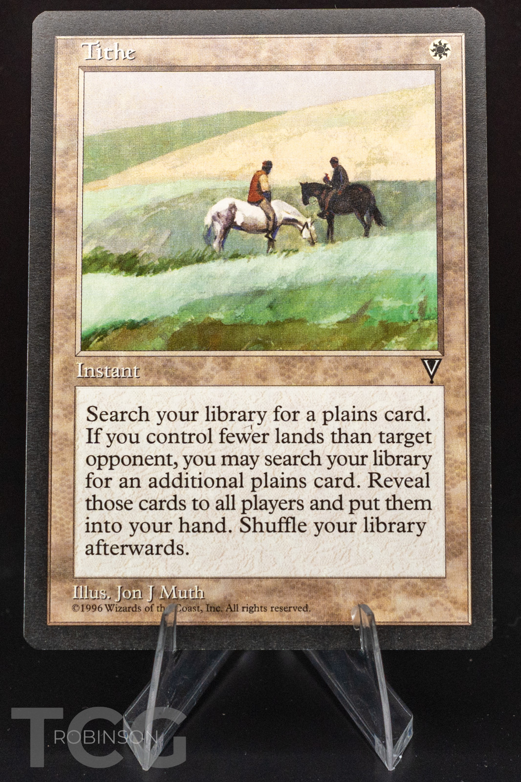 Tithe - 1997 Magic the Gathering - Visions Regular