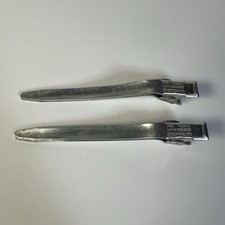 Vintage Hair Clips Made In England US PAT 288399 Aluminum 3 1/4in