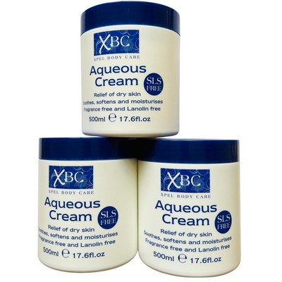 3er Pack x 500ml SLS FREE WÄSSRIGE CREME Weichmacher 166,67 ml (3er Pack) 