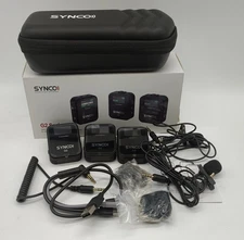 SYNCO Wireless Lavalier Mic G2(A2) Dual TX 2.4GHz