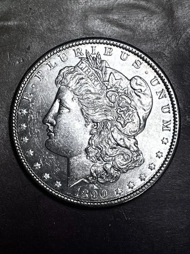 1890 P Morgan Dollar BLAZING WHITE CH BU + (8) START .99