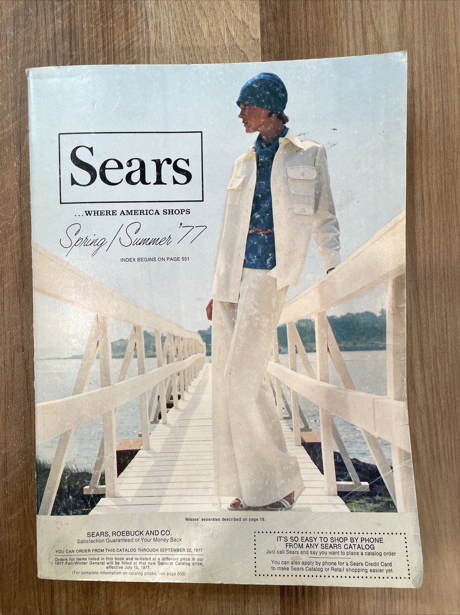 Vintage Sears Catalog Pages 1976 Sears Catalog Nostalgia Vintage