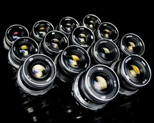 INDUSTAR-61 Soviet lens  (2.8 / 53 mm) Copy Leica M39 Zorki FED RF  - 14 pieces