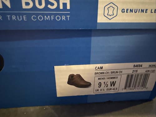 Zapatos de vestir para hombre Nunn Bush Cam Oxford 9,5 W - Imagen 6 de 6