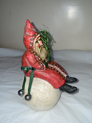 Pam Schifferl Midwest Cannon Falls Old World Santa Claus Snowball
