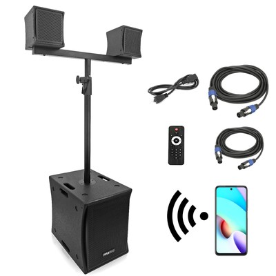 Pyle Line Array Column Speaker - Professional and Compact Sound System