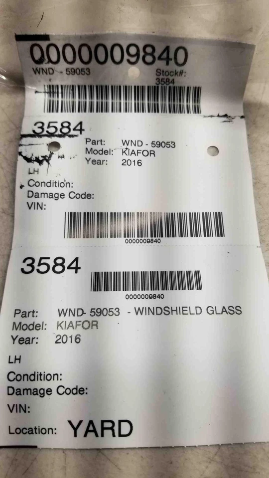 ✅ Vidrio parabrisas KIA FORTE 2014 A 2018 OEM Foto 4 de 4