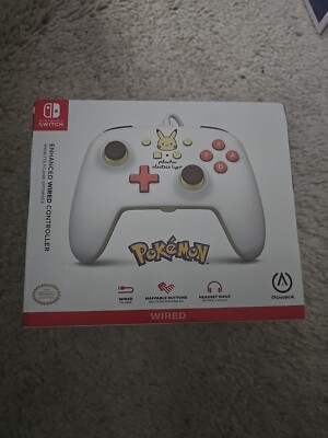 NEW PIKACHU NINTENDO SWITCH POWER A ENHANCED WIRED CONTROLLER ELECTRIC TYPE