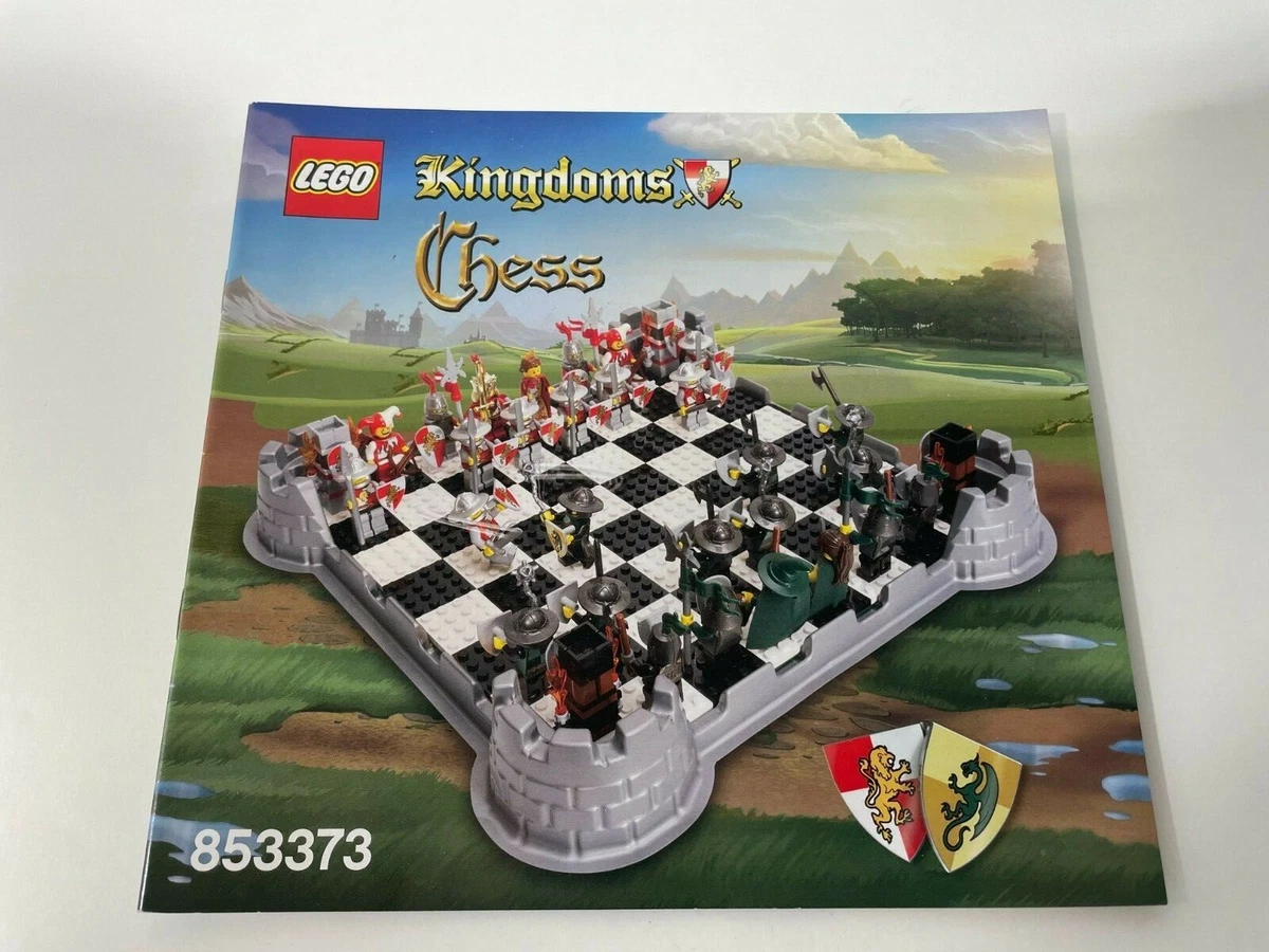 LEGO® Bauanleitung Kingdoms Ritter 853373 Chess Schach Instruction 