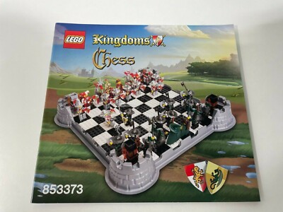 LEGO  Bauanleitung Kingdoms Ritter 853373 Chess Schach Instruction NEU 11