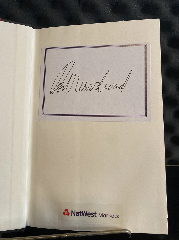 Fear Trump in The White House by Bob Woodward (2018, Hardcover) SIGNED BY AUTHOR Foto 2 de 4