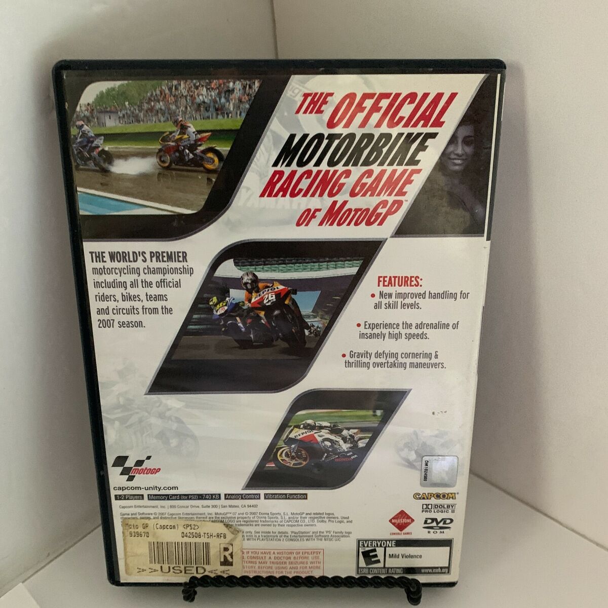 Jogo Moto GP 07 original - PlayStation 2