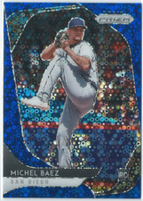 Michel Baez 2020 Panini Prizm Blue Donut Circles #/199 Rookie Card #90